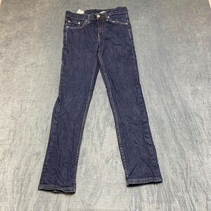 Levi's 511 Jeans Mens 29x30 Blue Denim Dark Wash Slim Fit Straight Leg Cozy